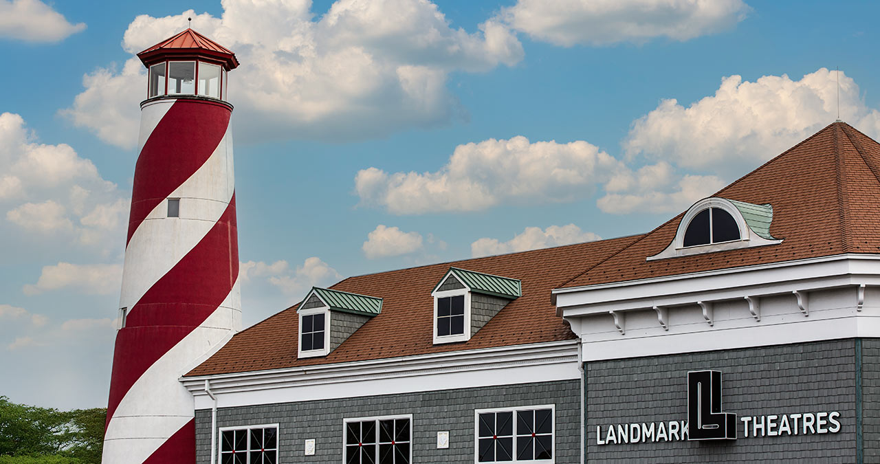 Landmark Theatres sign